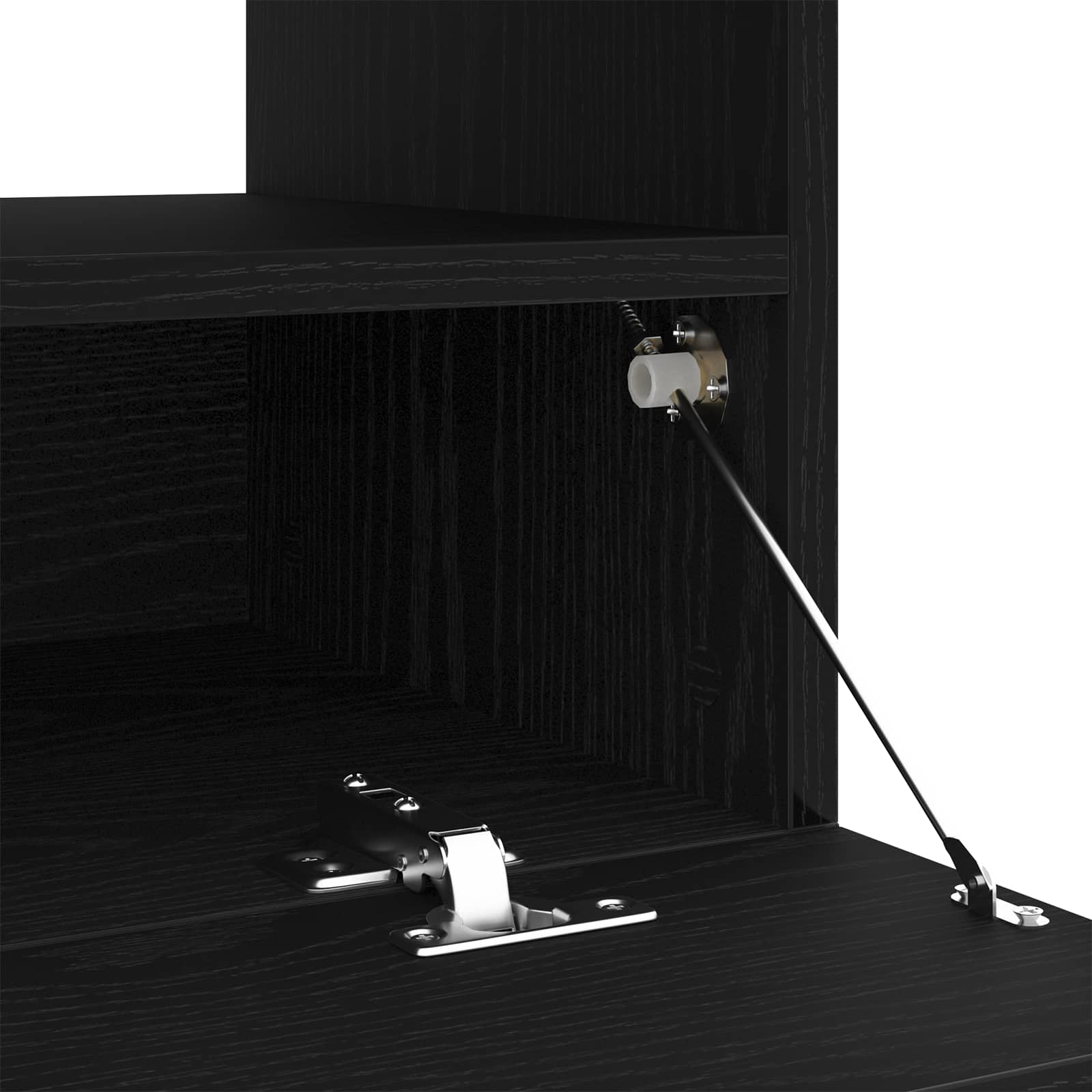Set TV komoda 2 pcs Crna 180 x 35 x 40 cm Konstruirano drvo