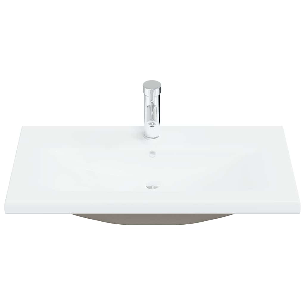 Kupaonski ormarić za sudoper Crni hrast 80 x 39 x 62 cm