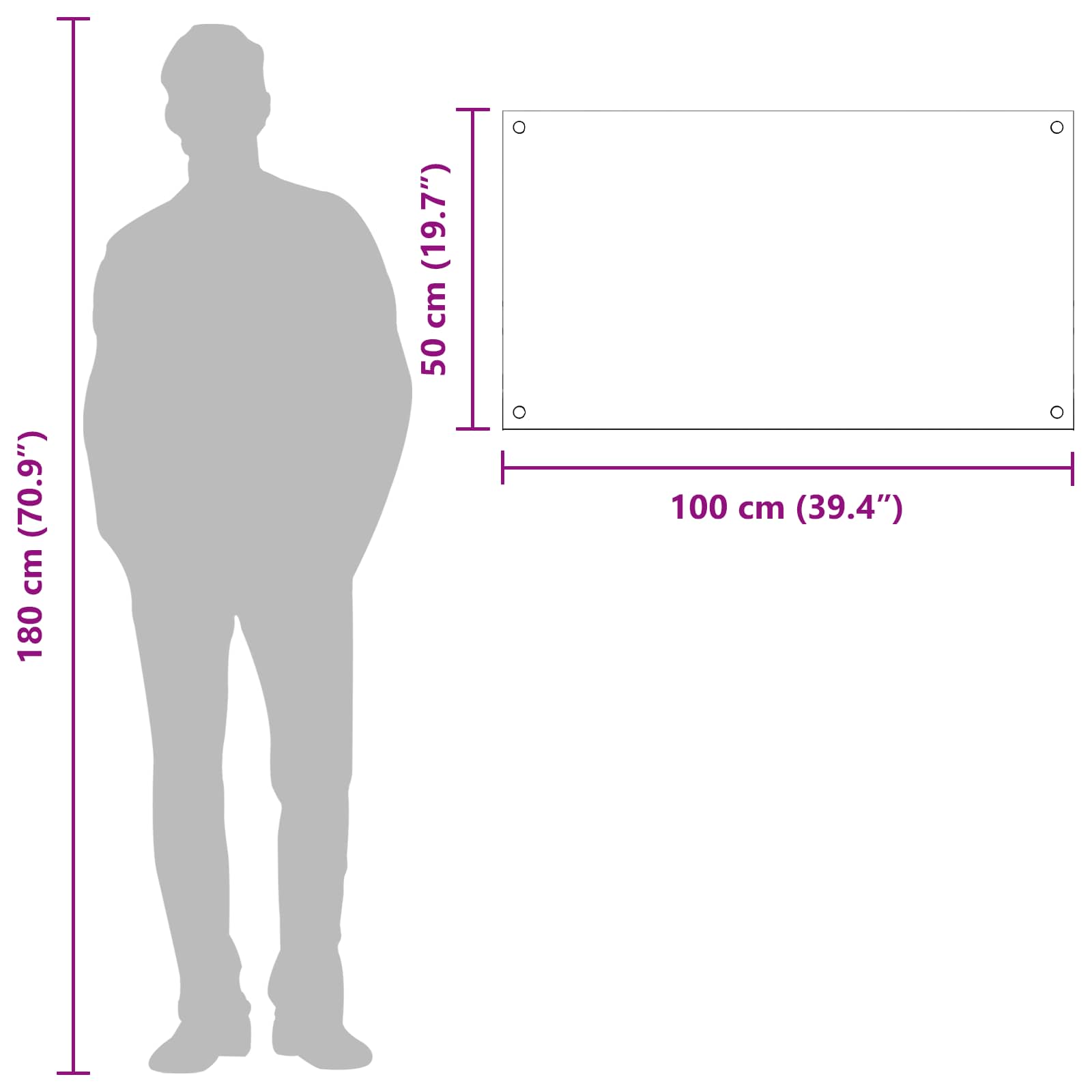 Kuhinjski zid Tamno siva 100 x 50 cm Staklo otporno na udarce