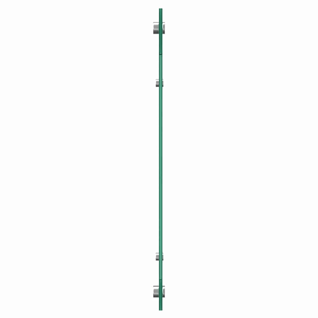 Kuhinjski zid Bijelo 120 x 50 cm Staklo otporno na udarce