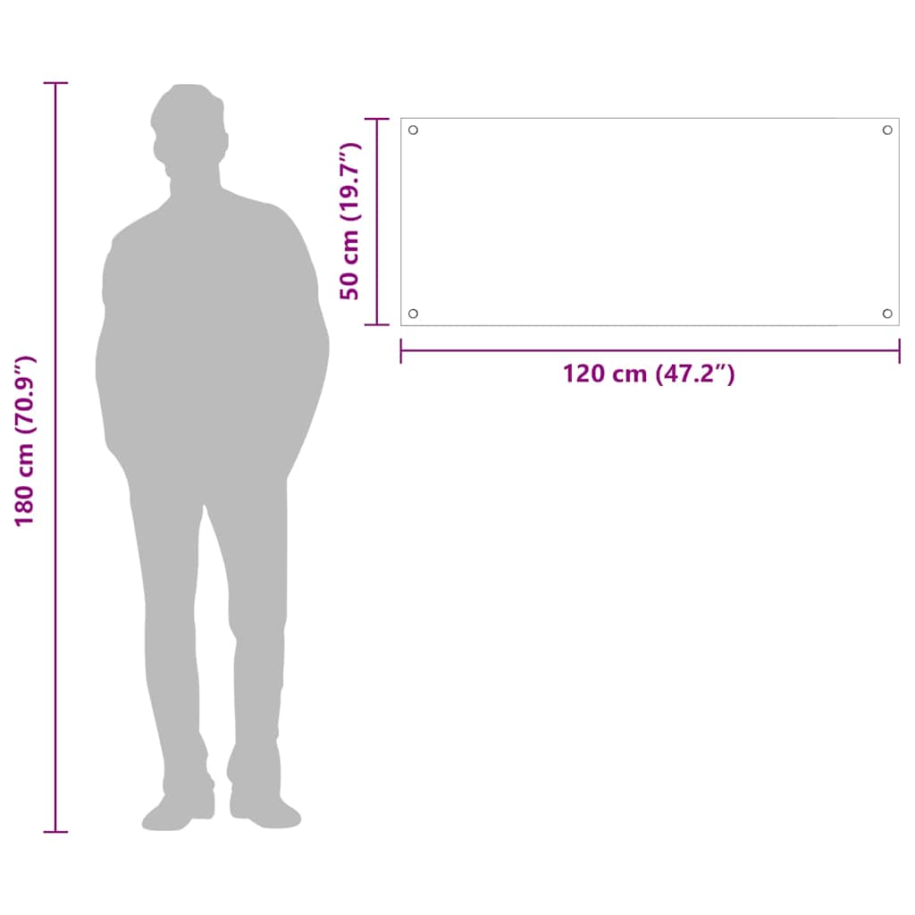 Kuhinjski zid *Transparent*an 120 x 50 cm