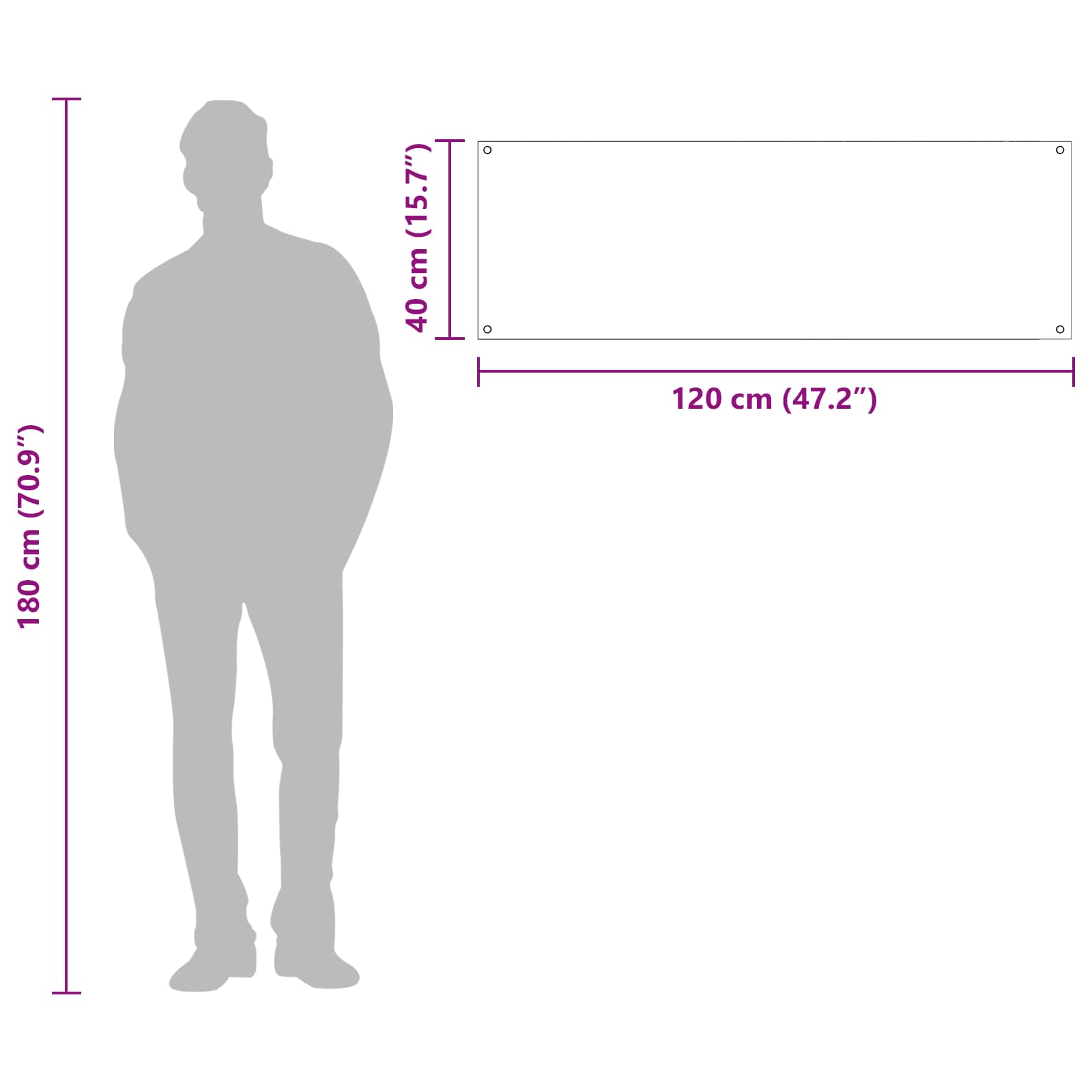 Kuhinjski zid Svijetlo siva 120 x 40 cm