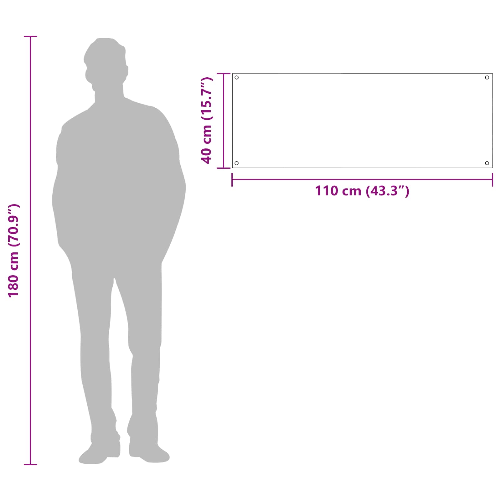 Kuhinjski zid Tamno siva 110 x 40 cm Staklo otporno na udarce