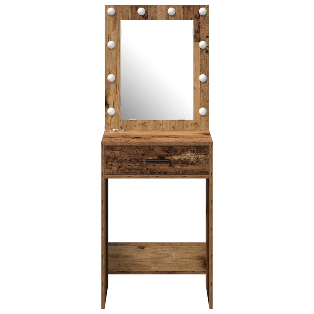 Toaletni stol Staro drvo 50 x 41 x 135 cm Konstruirano drvo