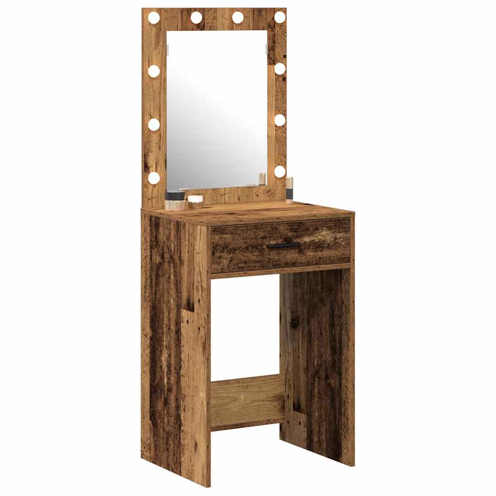 Toaletni stol Staro drvo 50 x 41 x 135 cm Konstruirano drvo