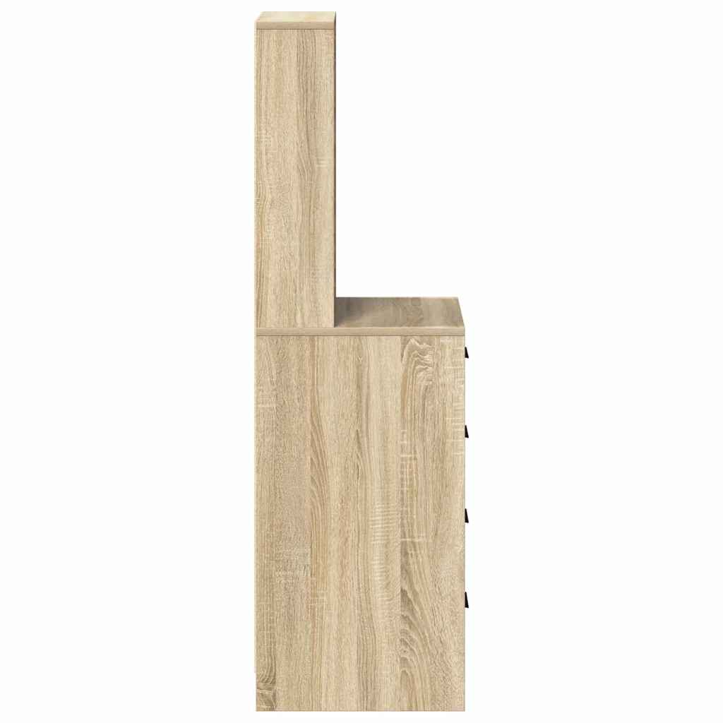 Highboard sonoma hrast 40 x 41 x 135 cm Konstruirano drvo