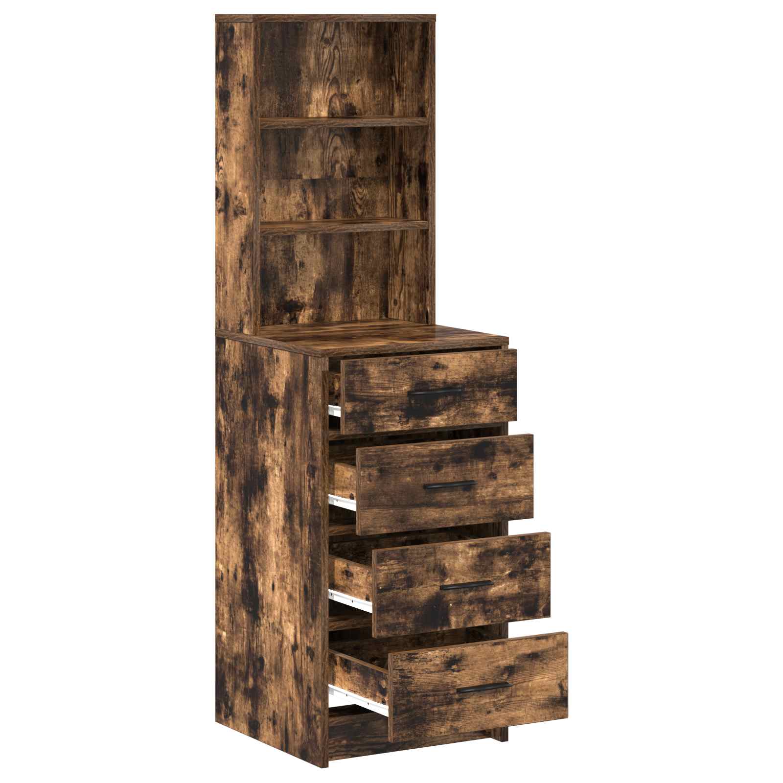 Highboard Dimljeni hrast 40 x 41 x 135 cm Konstruirano drvo