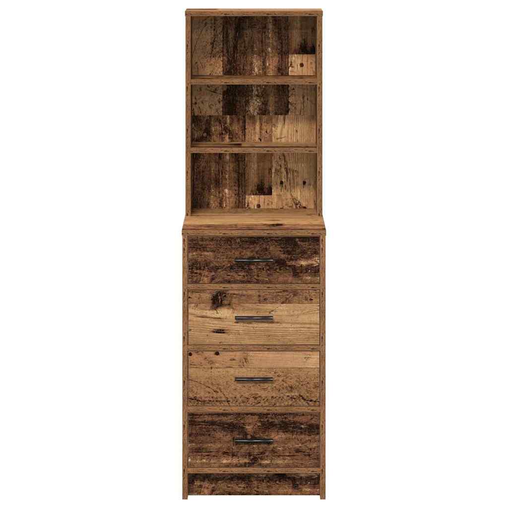 Highboard Staro drvo 40 x 41 x 135 cm Konstruirano drvo