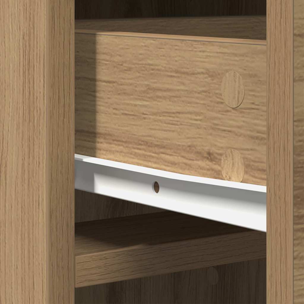 Highboard hrast artisan 40 x 41 x 135 cm Konstruirano drvo