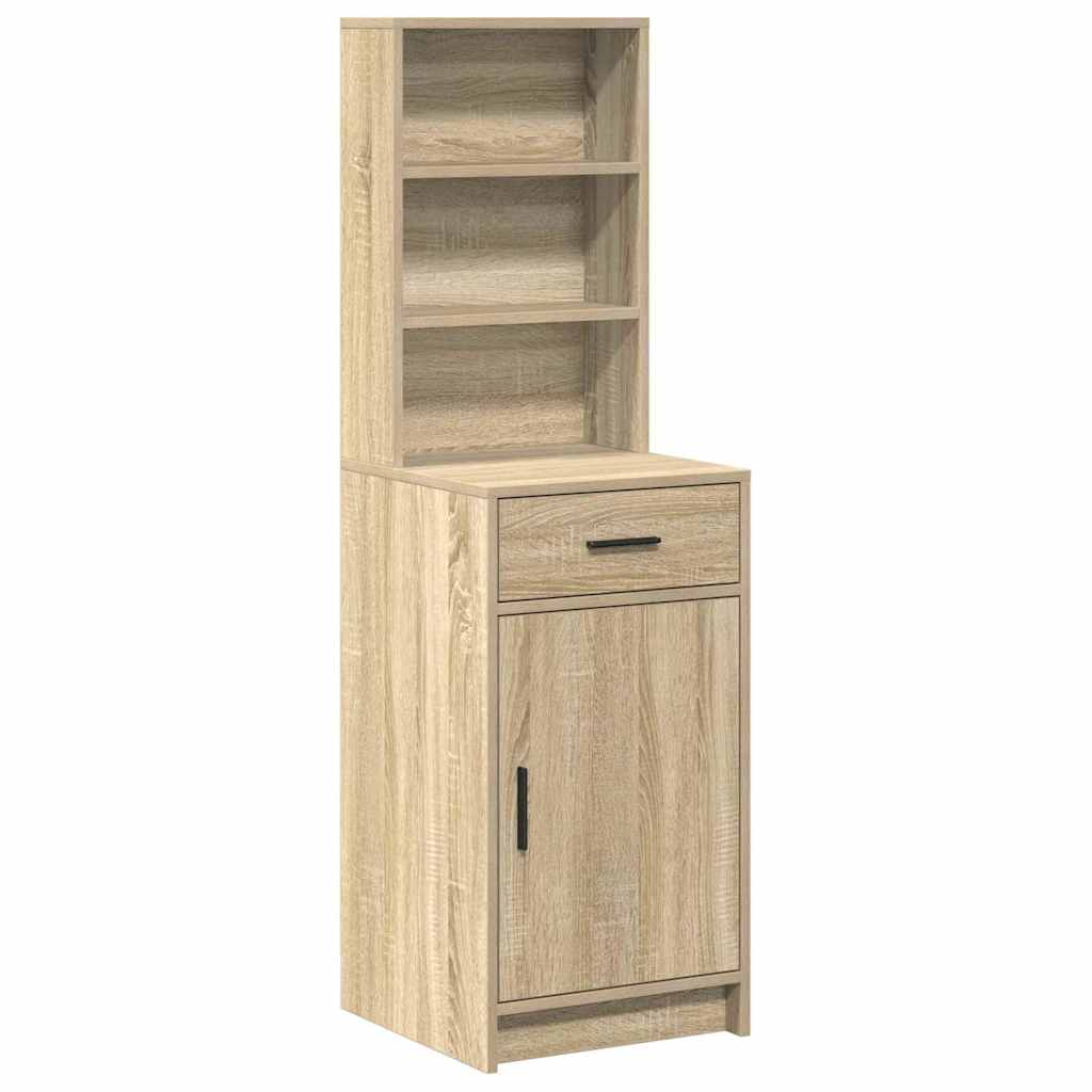 Highboard Sonoma hrast 40 x 40,5 x 135 cm Konstruirano drvo