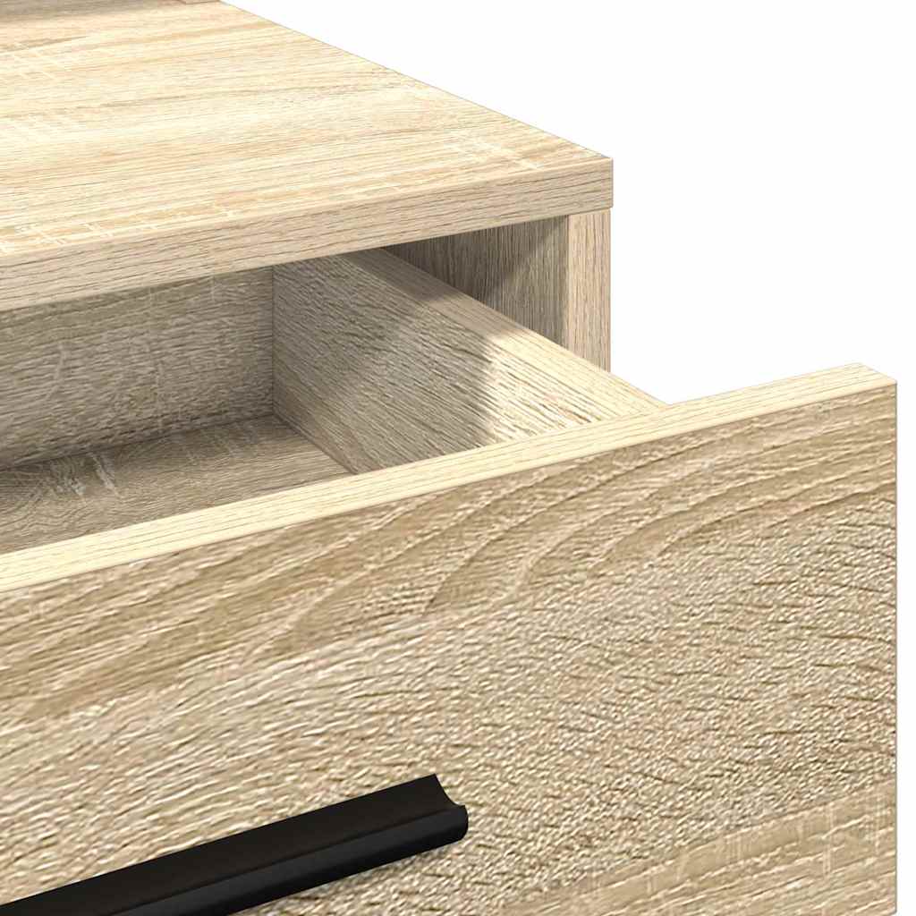 Toaletni stol Sonoma hrast 79 x 41 x 135 cm Konstruirano drvo