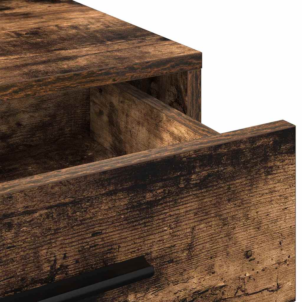 Toaletni stol Dimljeni hrast 79 x 41 x 135 cm Konstruirano drvo