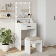 Toaletni stol Bijelo 50 x 41 x 135 cm Konstruirano drvo