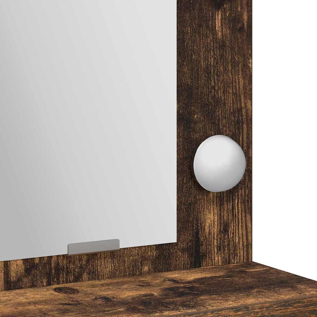 Toaletni stol Dimljeni hrast 50 x 41 x 135 cm Konstruirano drvo