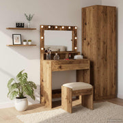 Toaletni stol Staro drvo 75,5 x 41 x 135 cm Konstruirano drvo