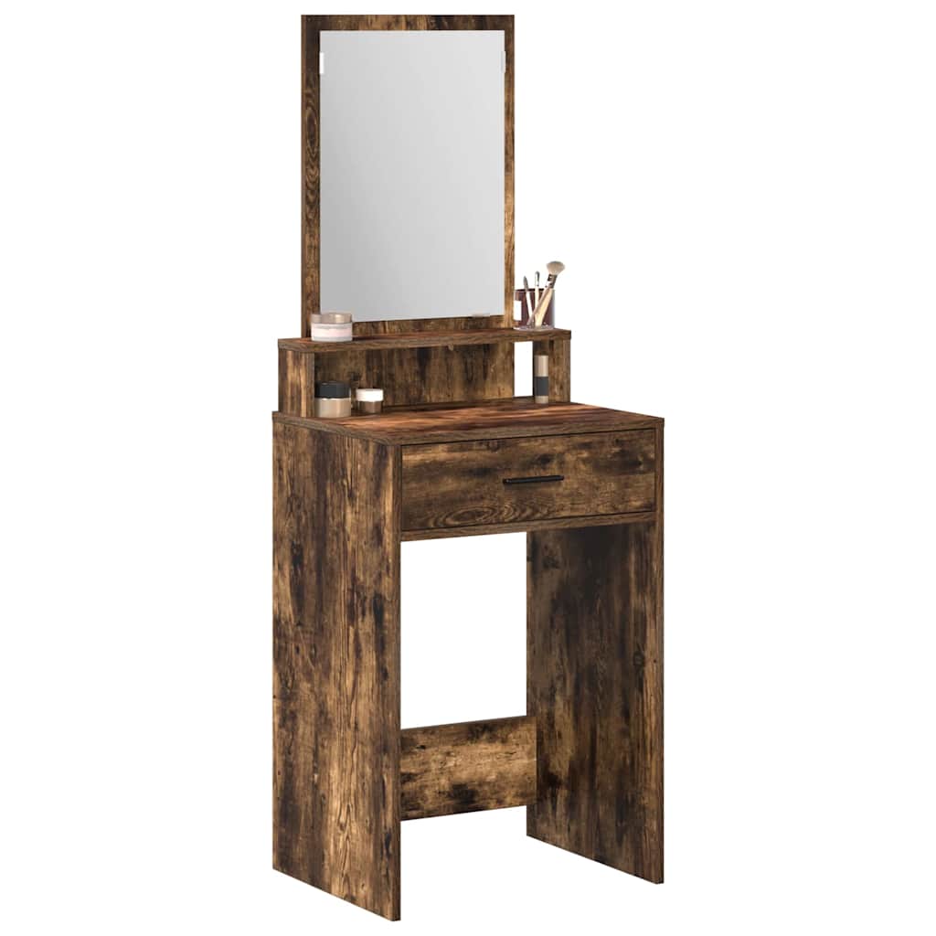 Toaletni stol Dimljeni hrast 50 x 41 x 140 cm Konstruirano drvo