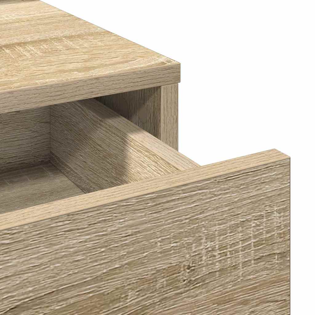 Toaletni stol Sonoma hrast 79 x 41 x 140 cm Konstruirano drvo