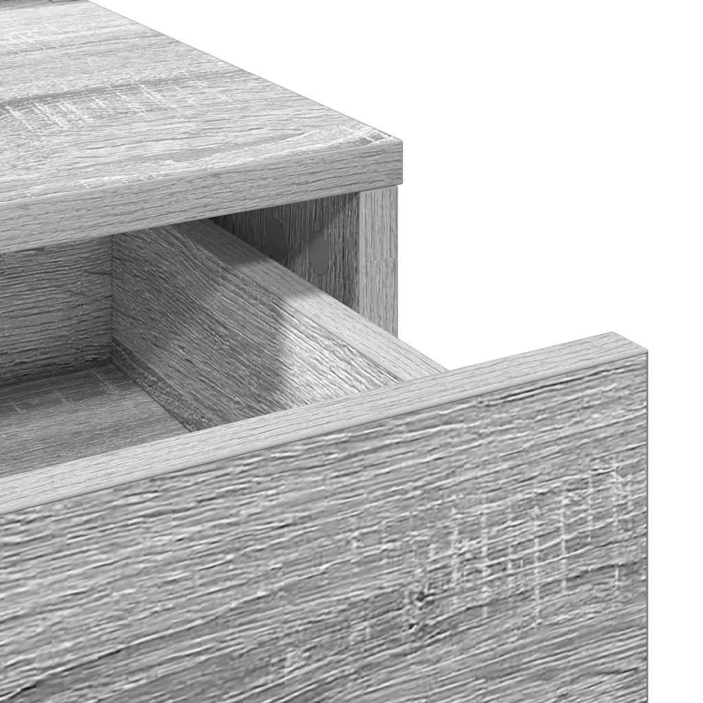 Toaletni stol Siva Sonoma 100 x 41 x 140 cm Konstruirano drvo