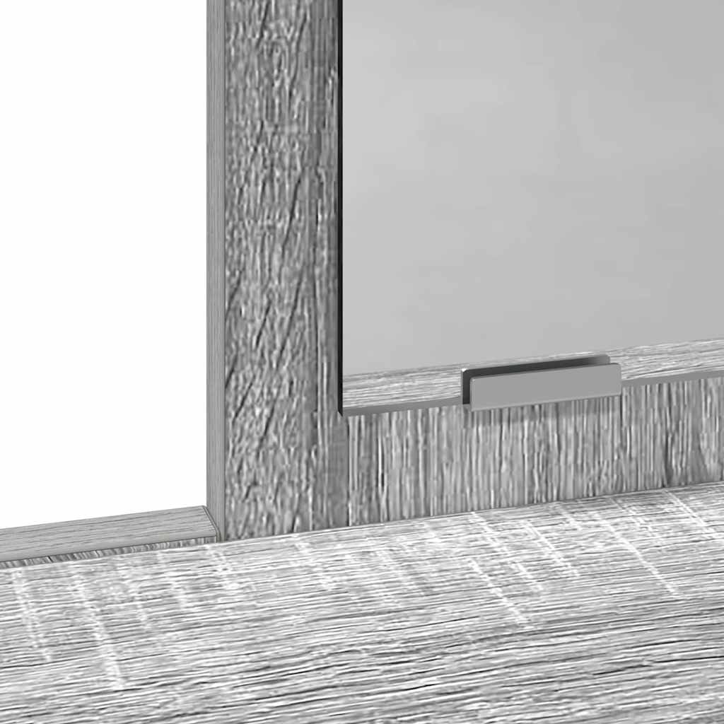 Toaletni stol Siva Sonoma 100 x 41 x 140 cm Konstruirano drvo