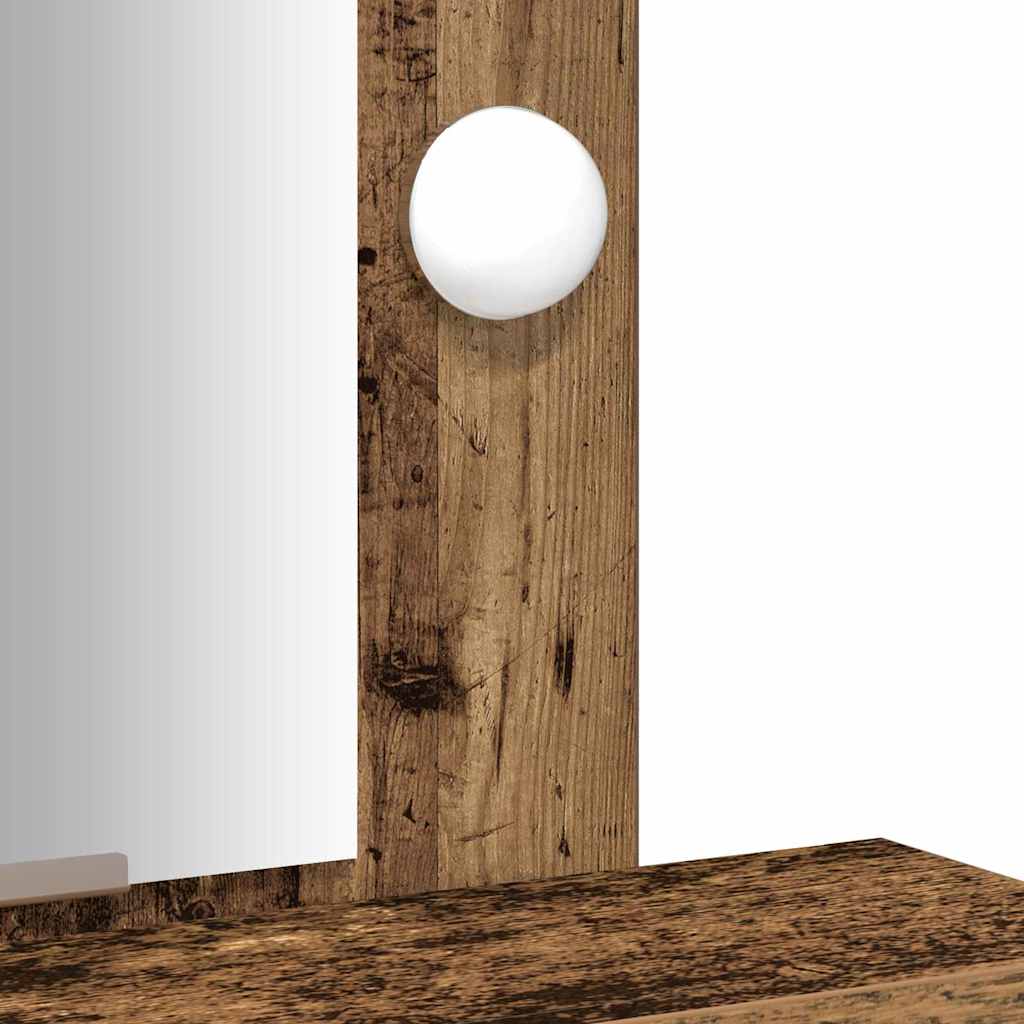 Toaletni stol Smeđa 50 x 41 x 140 cm Konstruirano drvo