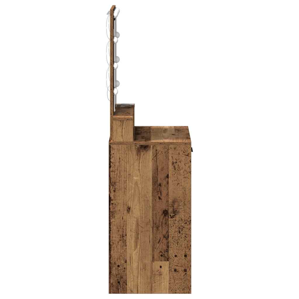 Toaletni stol Smeđa 50 x 41 x 140 cm Konstruirano drvo
