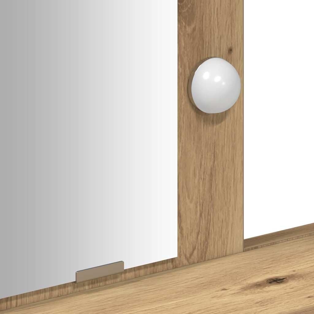 Toaletni stol Smeđa 100 x 41 x 140 cm Konstruirano drvo