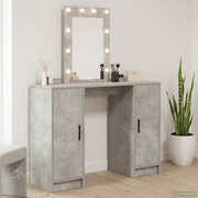 Toaletni stol Svijetlo siva 102 x 33 x 135 cm Konstruirano drvo