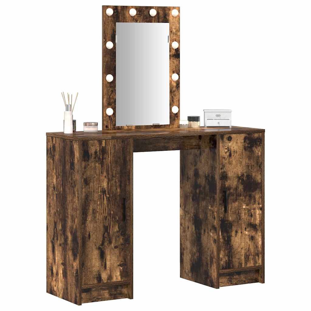 Toaletni stol Smeđa 102 x 33 x 135 cm Konstruirano drvo