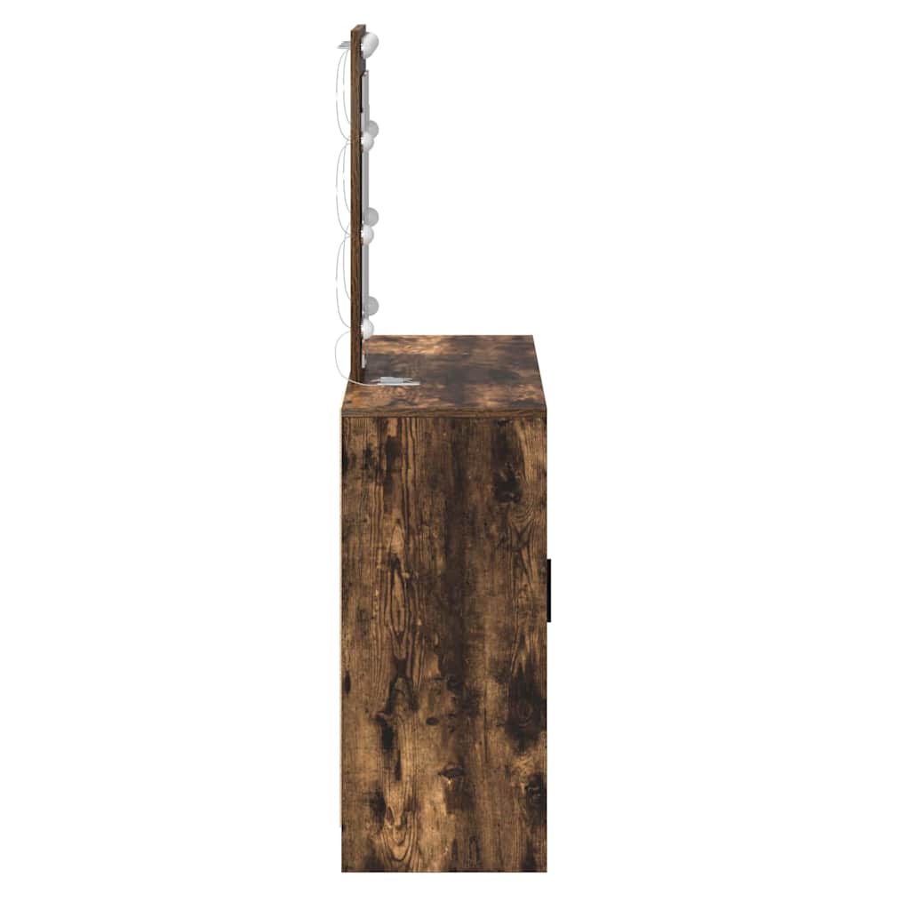 Toaletni stol Smeđa 102 x 33 x 135 cm Konstruirano drvo