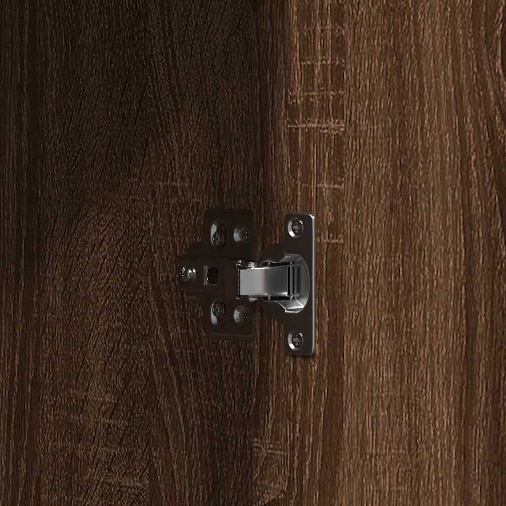 Toaletni stol Smeđa 102 x 33 x 135 cm Konstruirano drvo