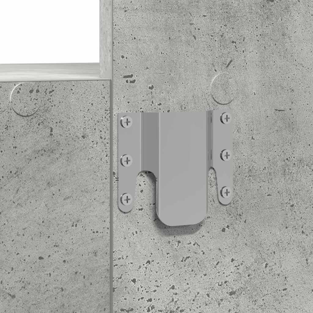 Toaletni stol s ladicama Siva 60 x 40 x 70 cm Konstruirano drvo