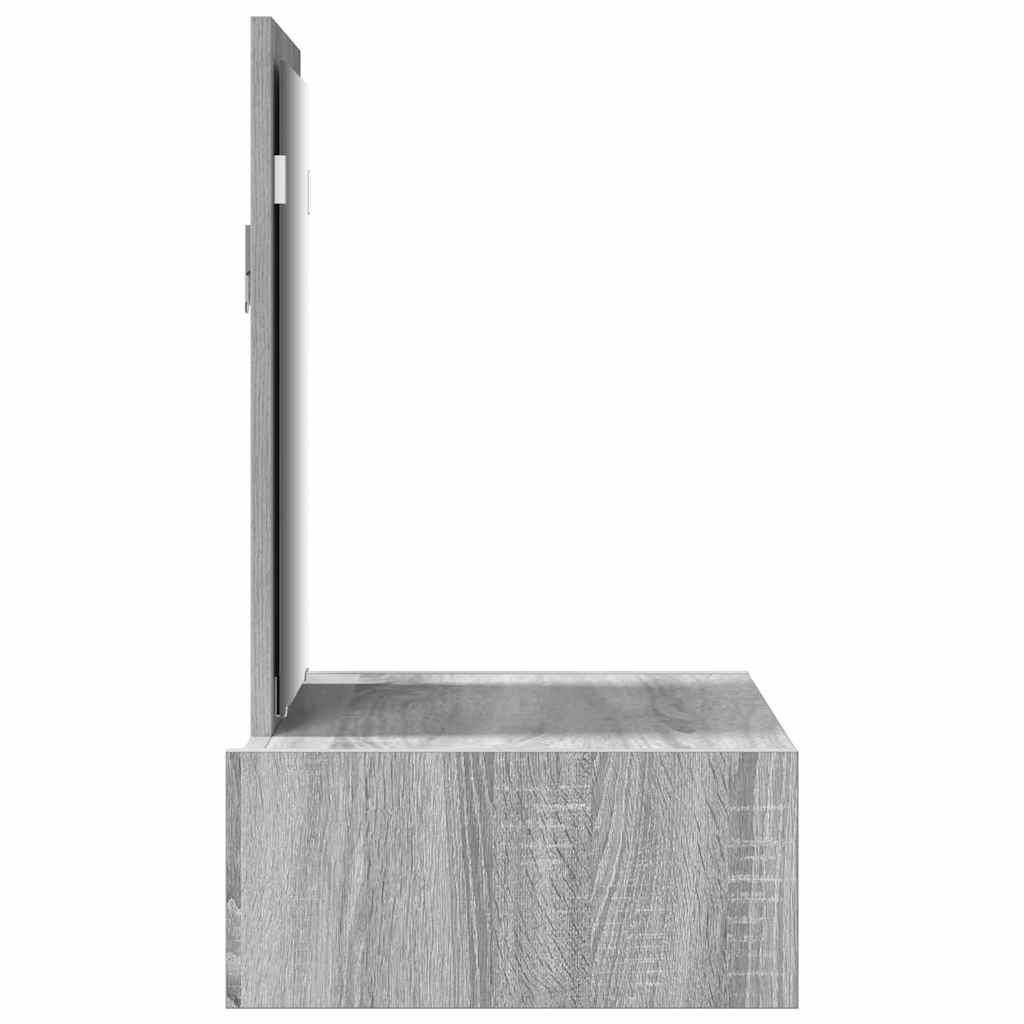 Toaletni stol s ladicama Siva 60 x 40 x 70 cm Konstruirano drvo
