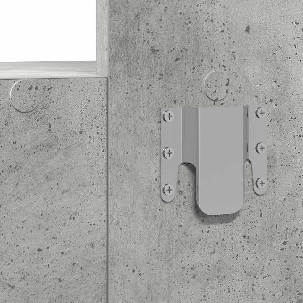 Toaletni stol s ladicama Siva 83 x 40 x 70 cm Konstruirano drvo