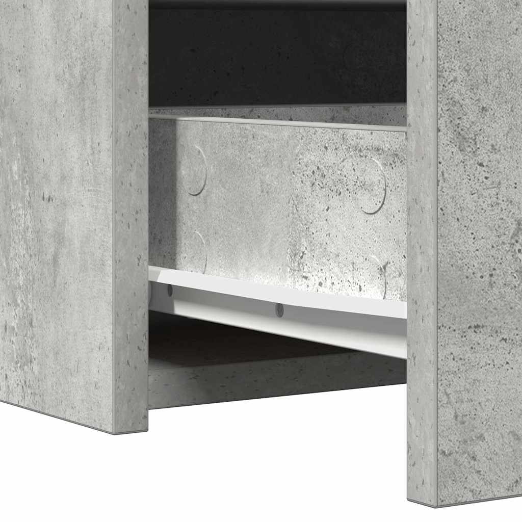 Toaletni stol s ladicama Siva 83 x 40 x 70 cm Konstruirano drvo