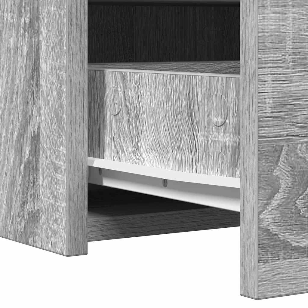Toaletni stol s ladicama Siva 83 x 40 x 70 cm Konstruirano drvo