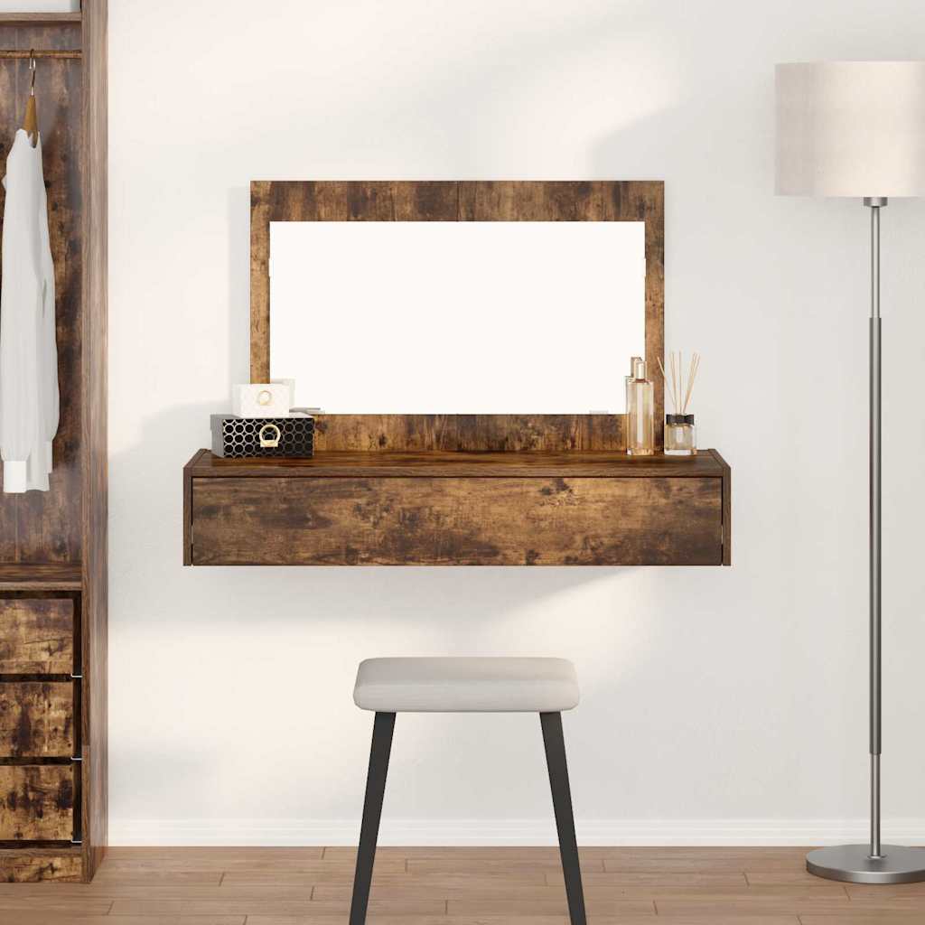 Toaletni stol Smeđa 100 x 40 x 70 cm Konstruirano drvo