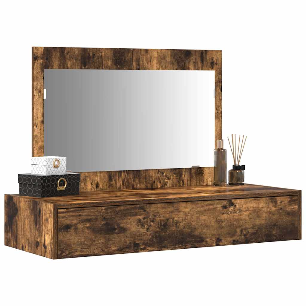Toaletni stol Smeđa 100 x 40 x 70 cm Konstruirano drvo