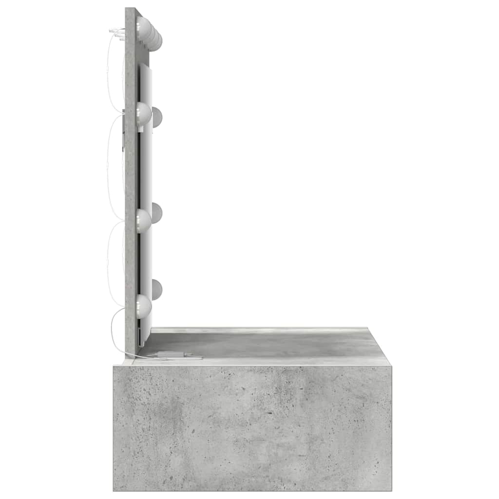 Toaletni stol s ladicama Siva 60 x 40 x 70 cm Konstruirano drvo