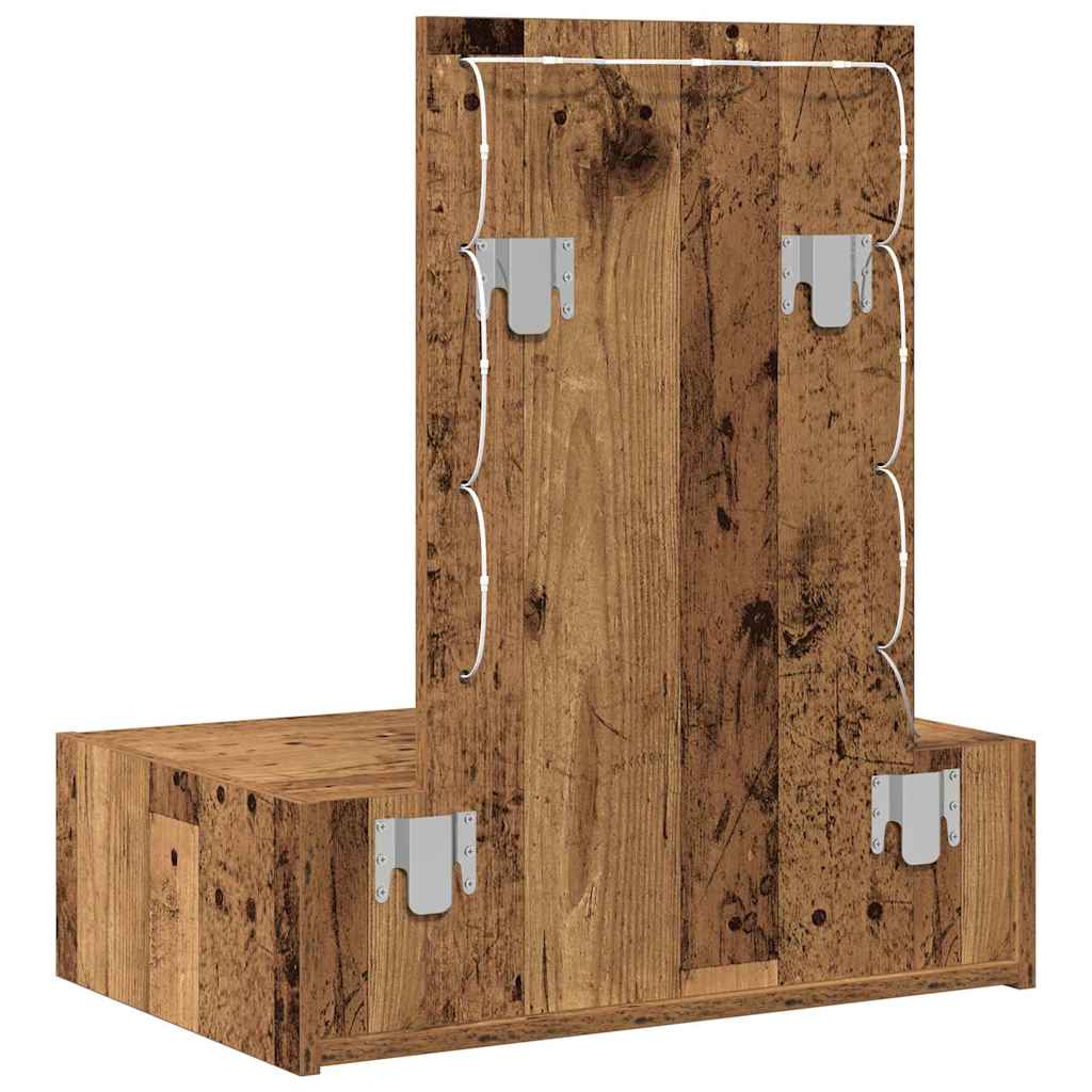 Toaletni stol Smeđa 60 x 40 x 70 cm Konstruirano drvo