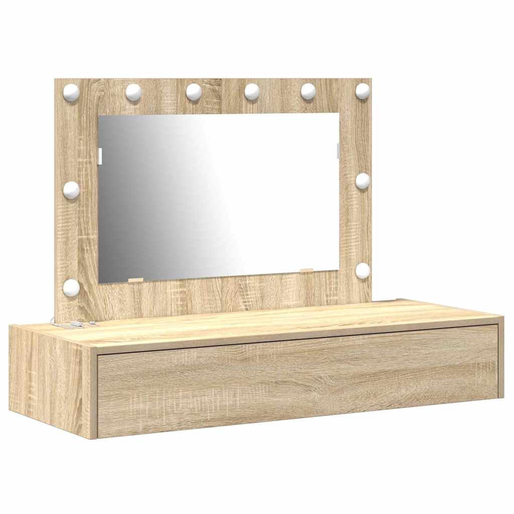 Toaletni stol Smeđa 100 x 40 x 70 cm Konstruirano drvo