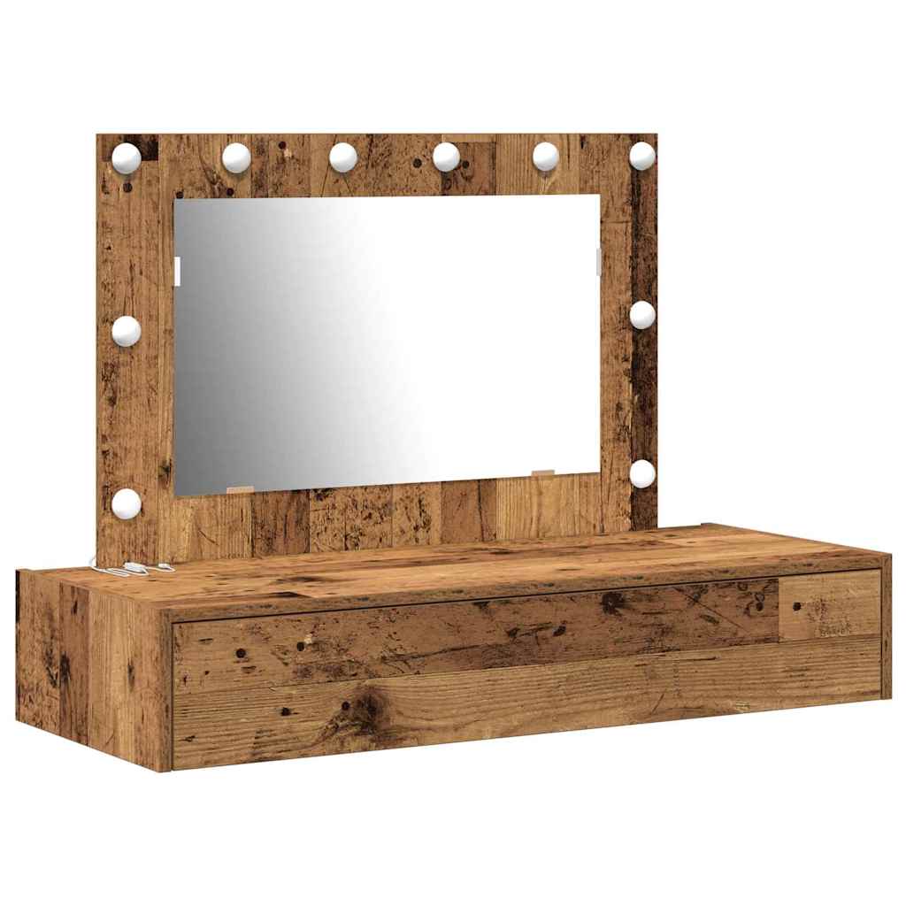 Toaletni stol Smeđa 100 x 40 x 70 cm Konstruirano drvo