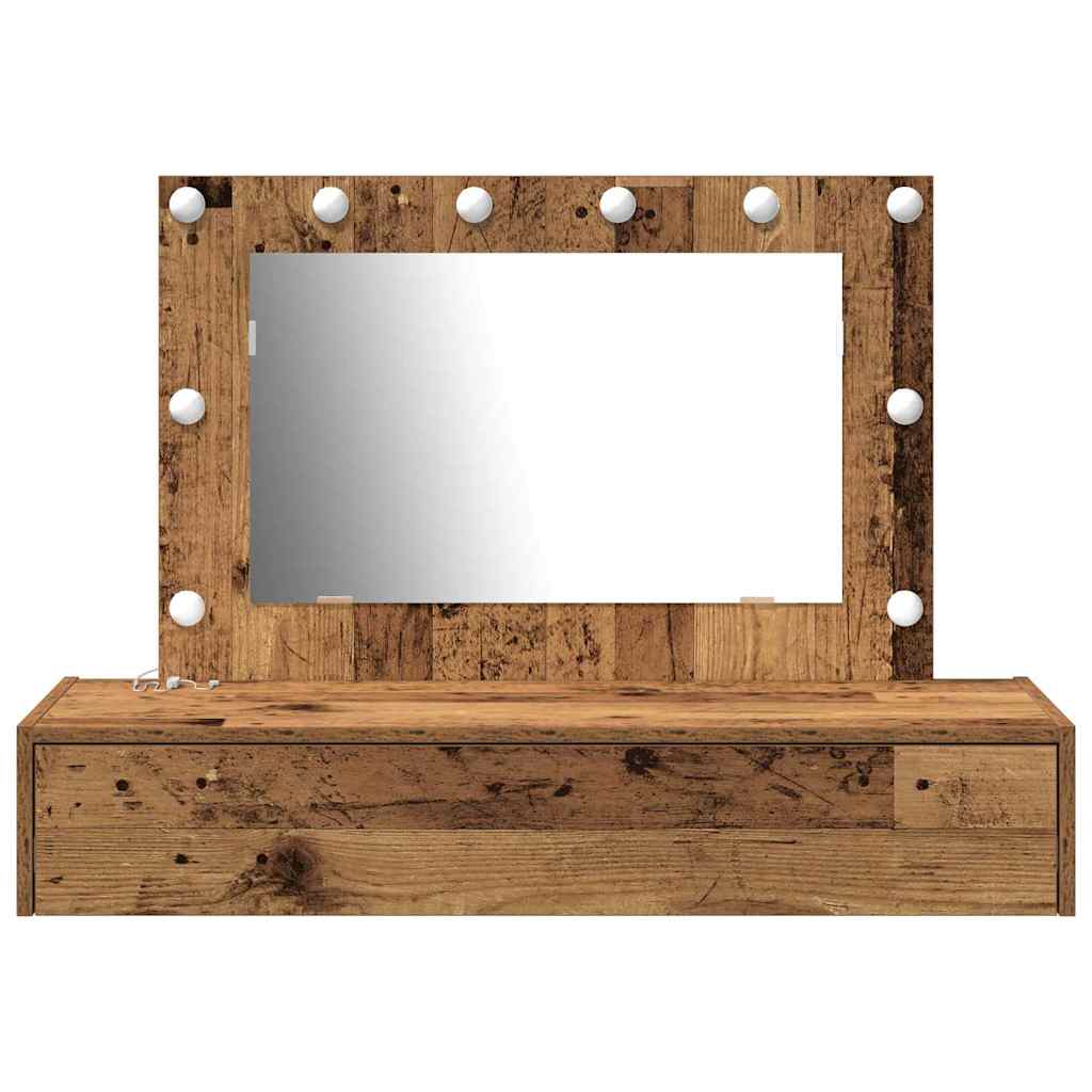 Toaletni stol Smeđa 100 x 40 x 70 cm Konstruirano drvo