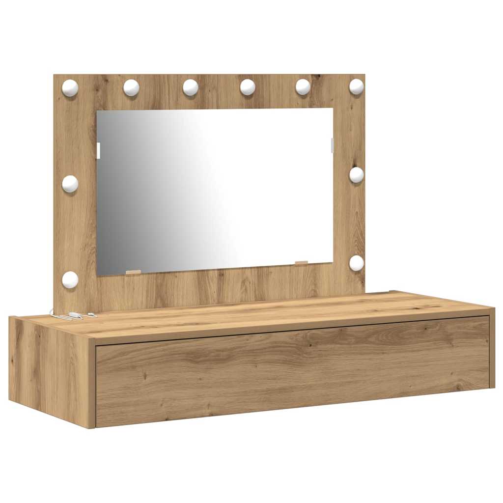 Toaletni stol Smeđa 100 x 40 x 70 cm Konstruirano drvo