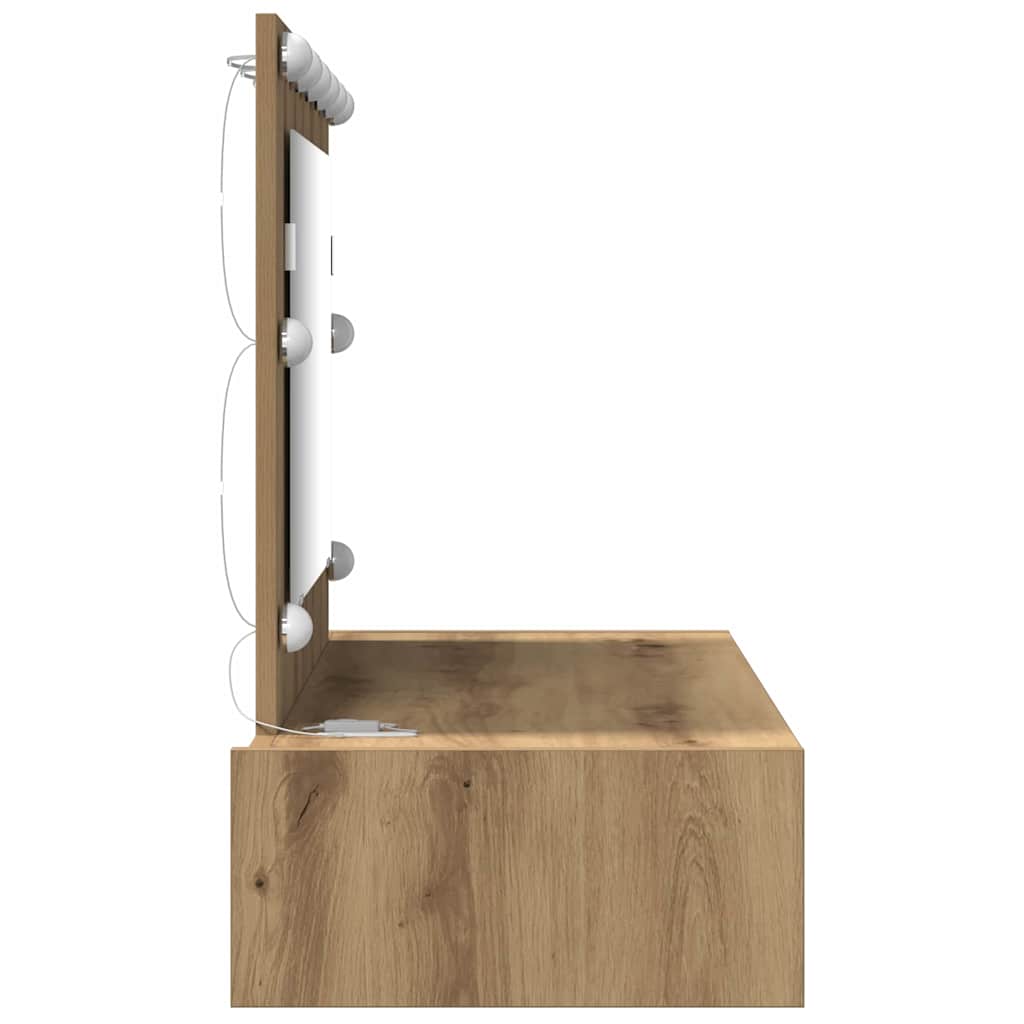 Toaletni stol Smeđa 100 x 40 x 70 cm Konstruirano drvo