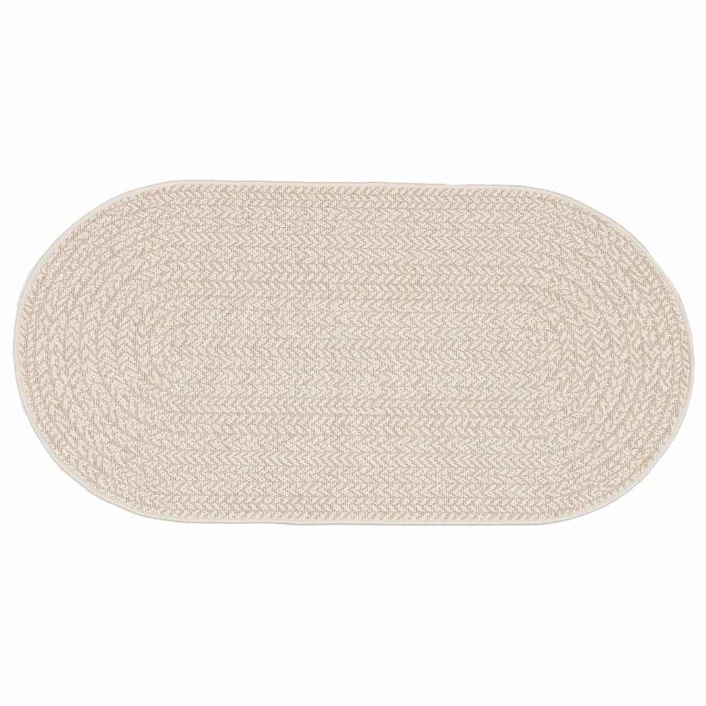 Tepih ZIZUR Krema 200 x 100 cm Polipropilen