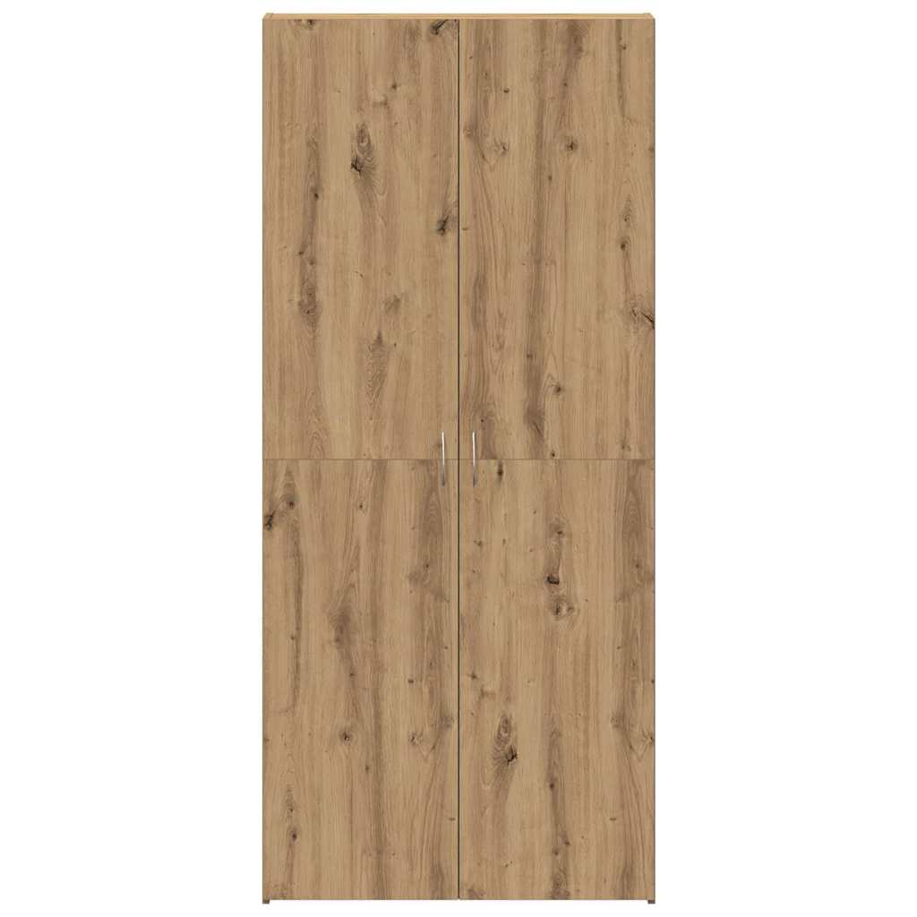 Ormar za cipele 80 x 35.5 x 180 cm Konstruirano drvo Smeđa