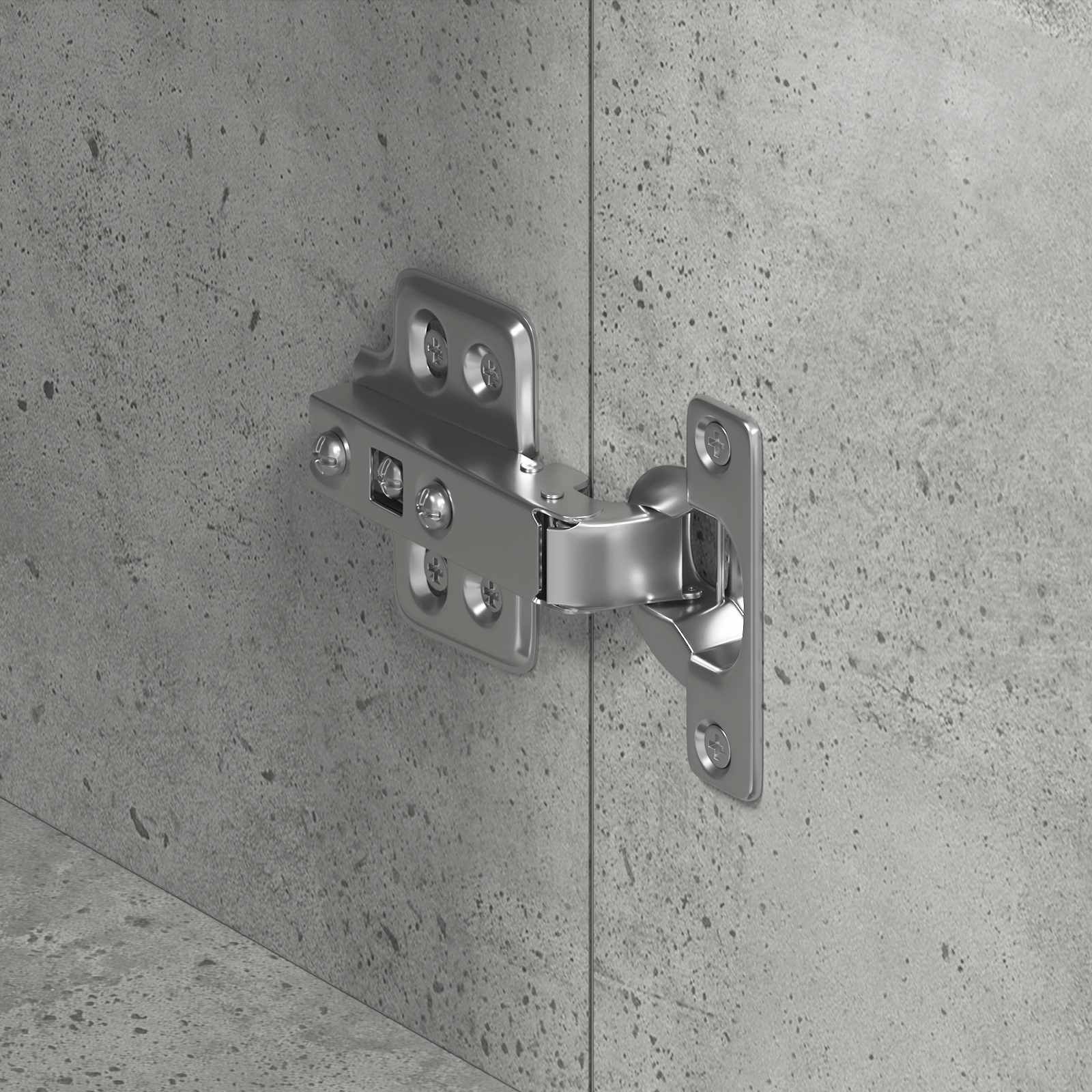 Kreveta Betonski sivi 120 x 36 x 69 cm Konstruirano drvo