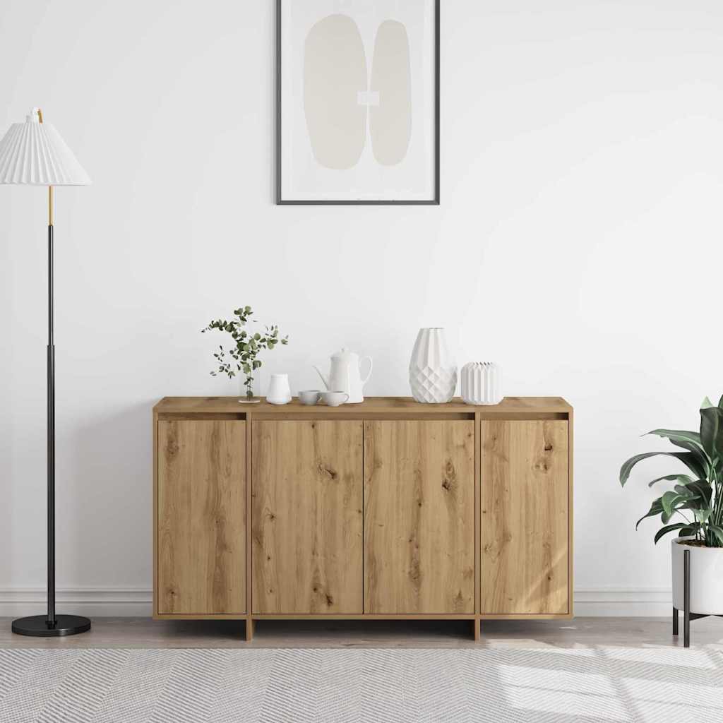 Kreveta Umjetnički hrast 135 x 41 x 75 cm Konstruirano drvo