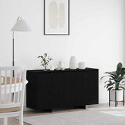 Kreveta Crni hrast 135 x 41 x 75 cm Konstruirano drvo