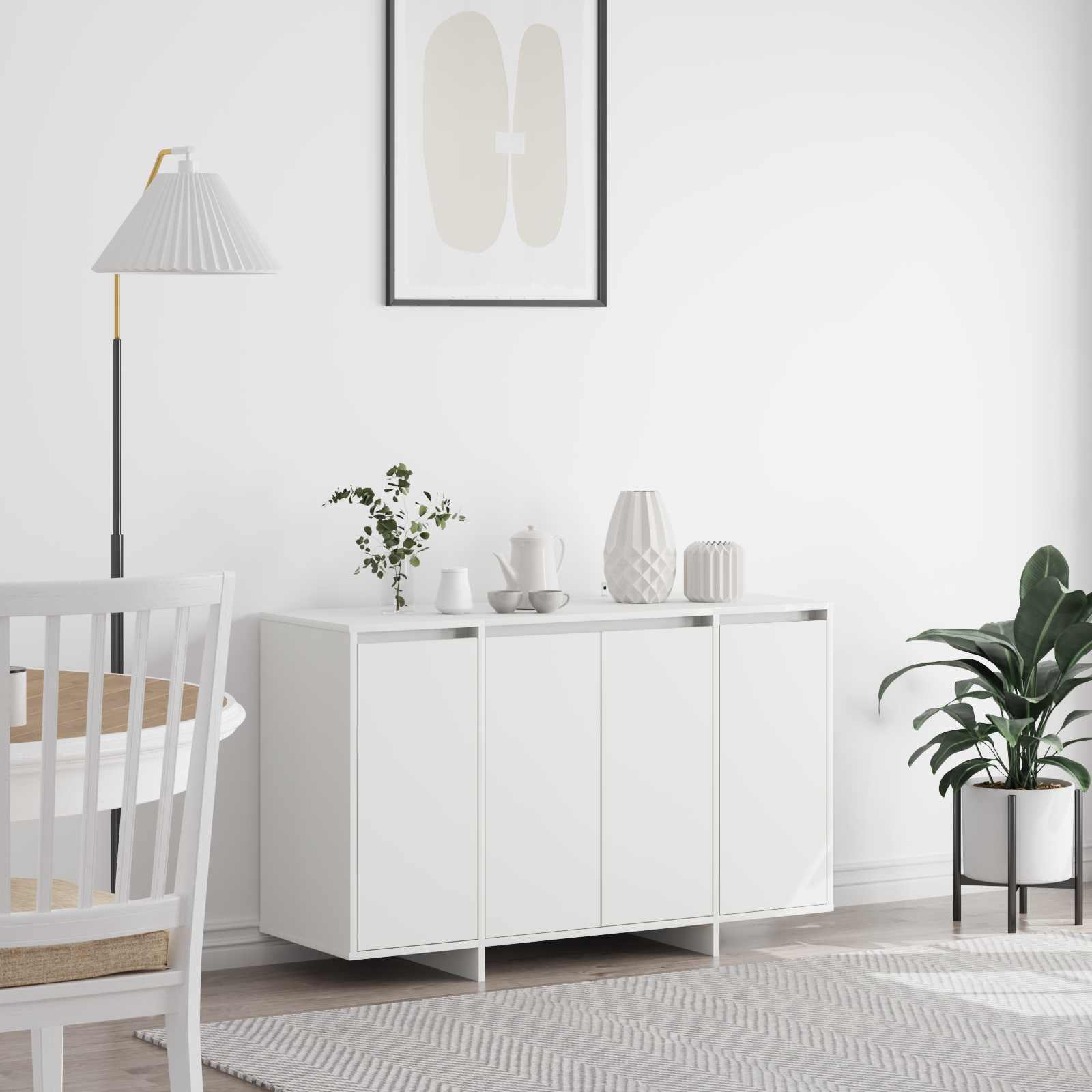 Kreveta Bijelo 120 x 41 x 75 cm Konstruirano drvo